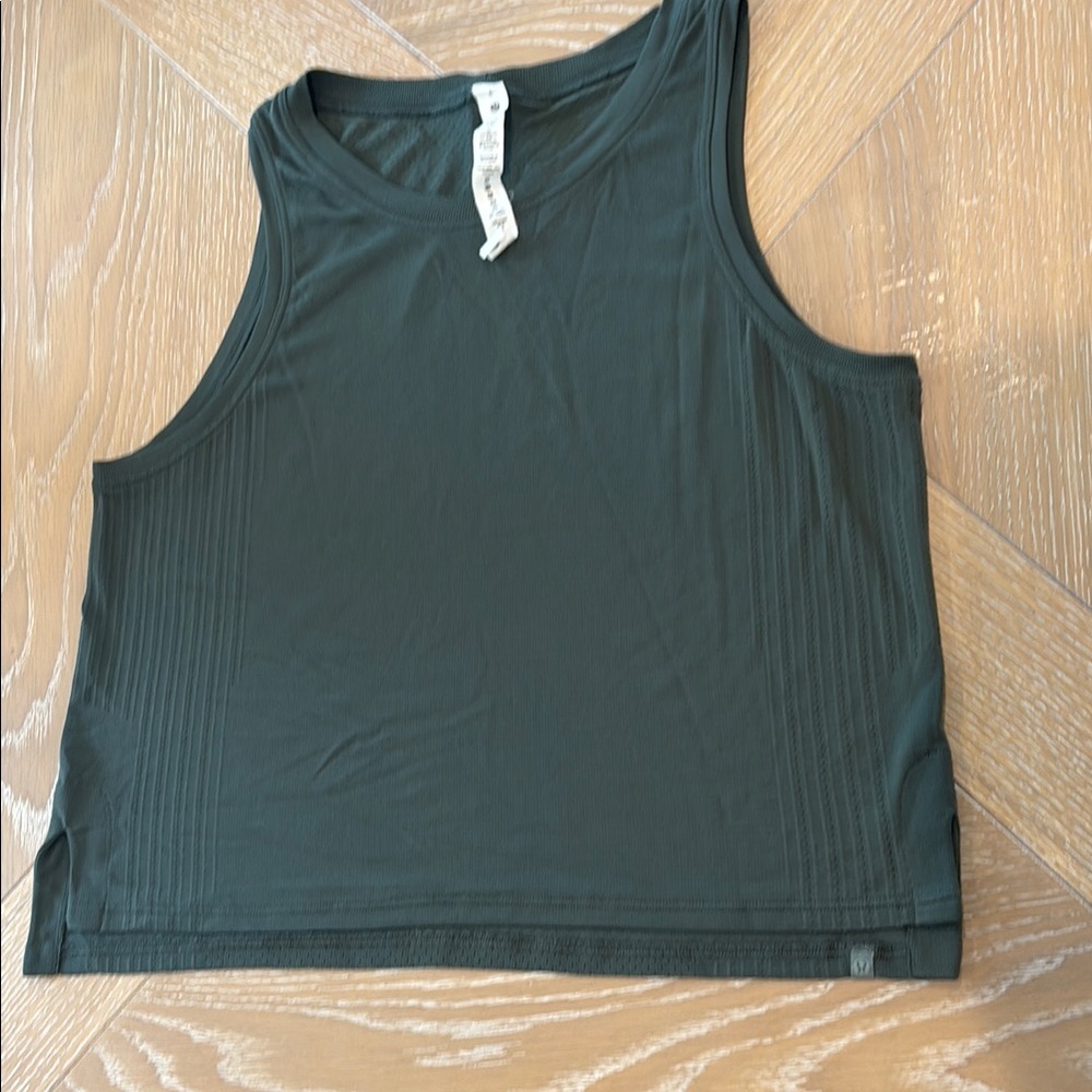 Lululemon Athletica Forest Green Tank Top